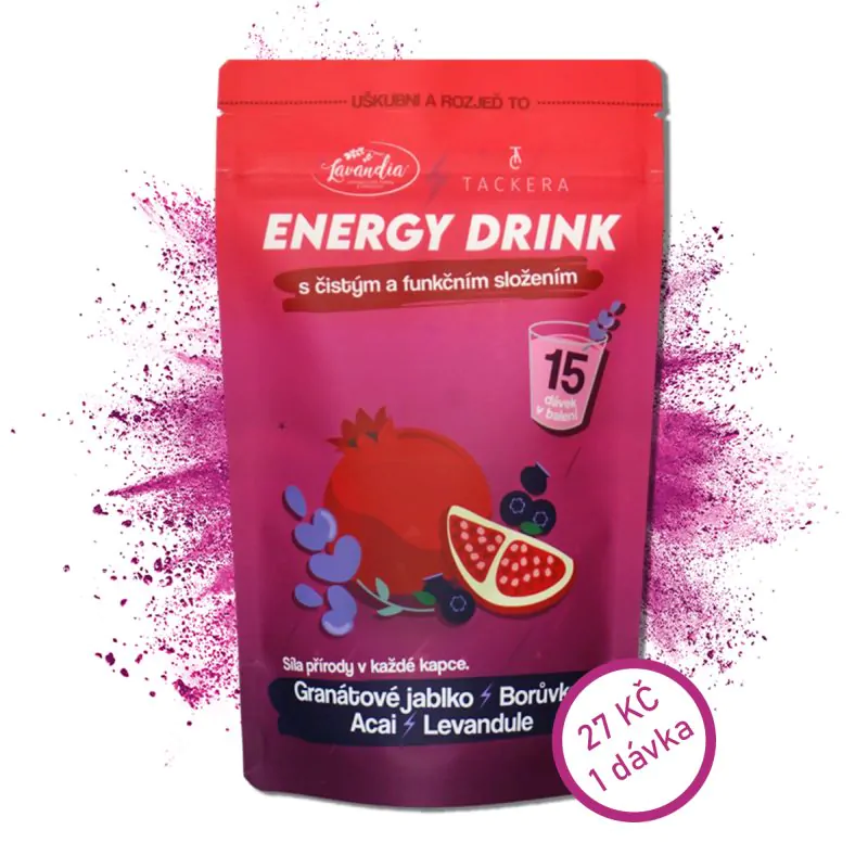 Levandulová a mix bobulí - 15 dávek